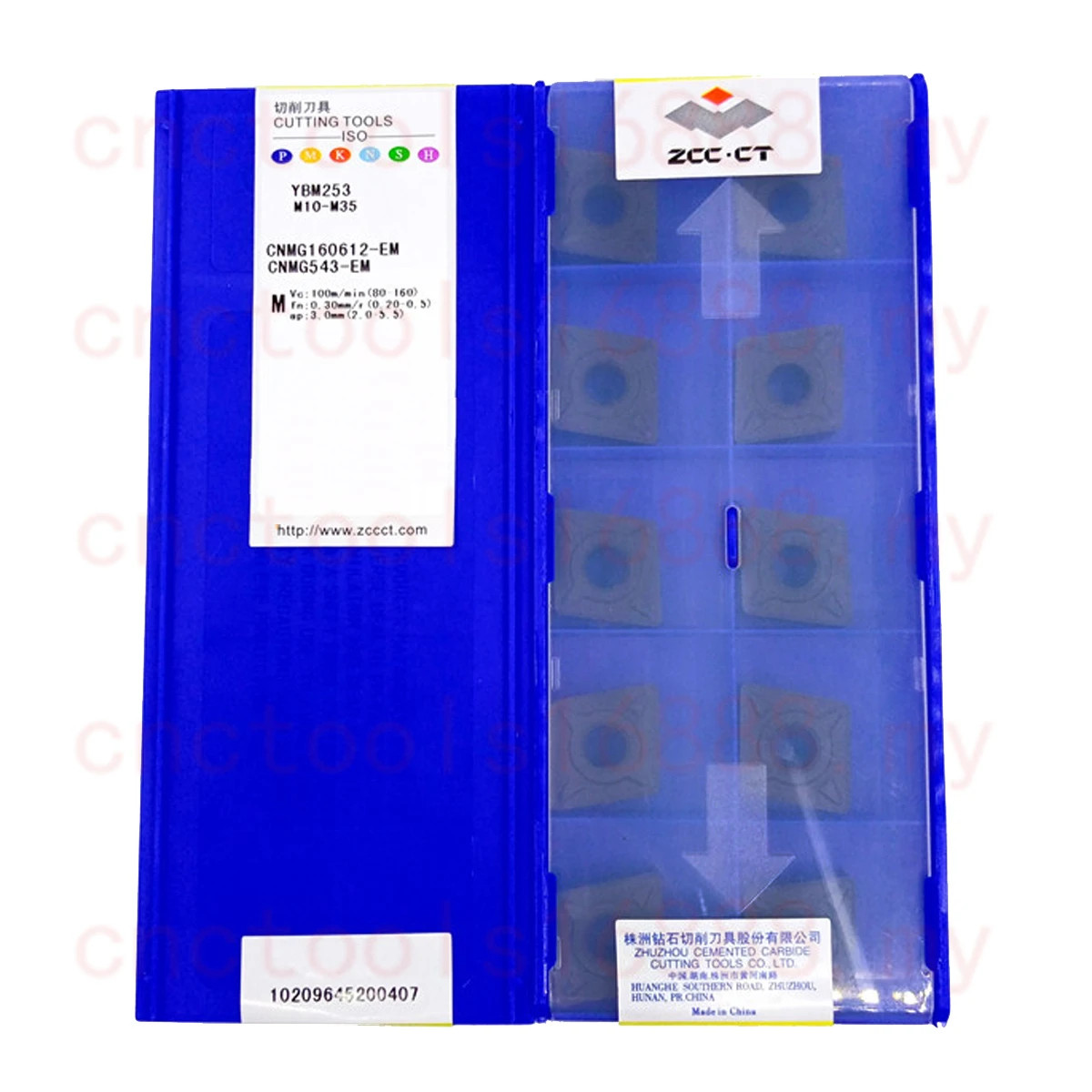 CNMG160612-EM YBG202 ZCCCT