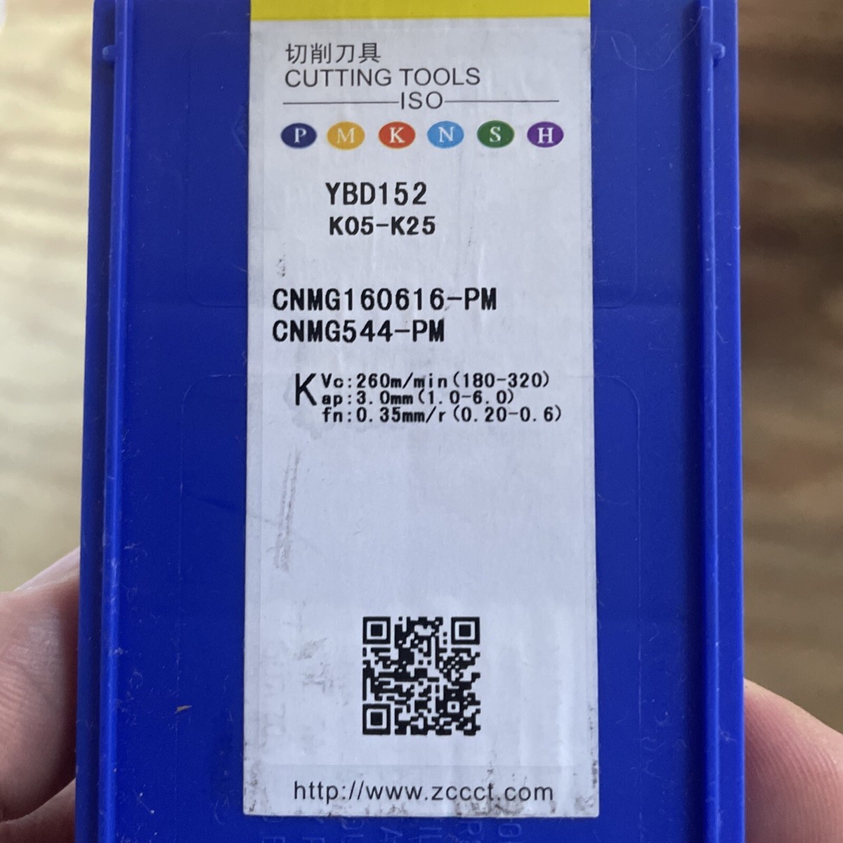 CNMG160616-PM YBD152 ZCCCT