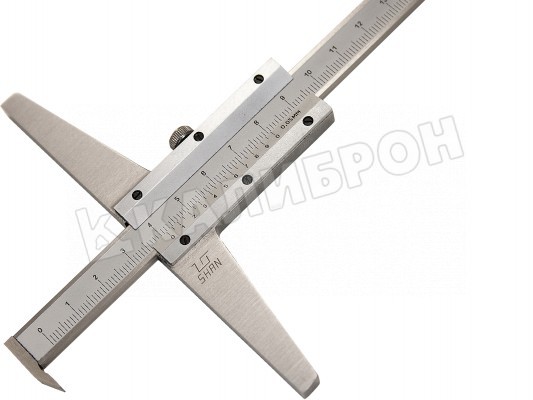 Штангенглубиномер ШГ 300мм 0.05 с толщиномером (ГРСИ №79928-20) SHAN SHAN