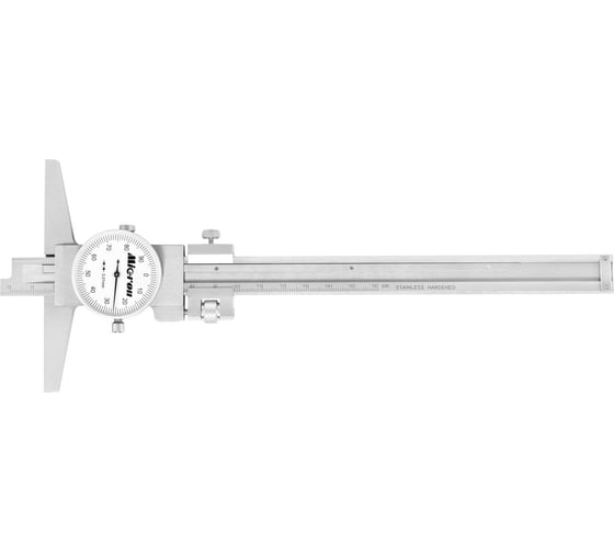 Штангенглубиномер ШГК- 160 0.01 с круг. шкалой МИК Micron
