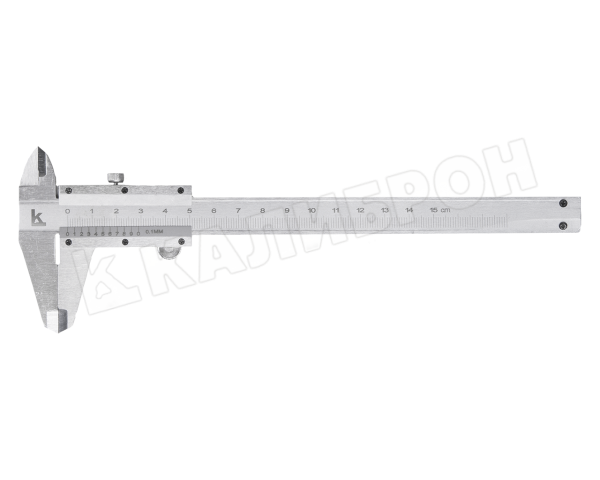 Штангенциркуль ШЦ-1-150 0.1 (ГРСИ №77302-20) КЛБ Калиброн