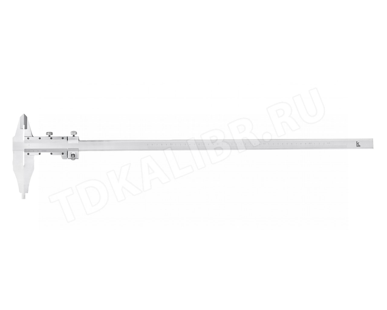 Штангенциркуль ШЦ-2-630 0.1 губ.100 (ГРСИ №77302-20) КЛБ Калиброн