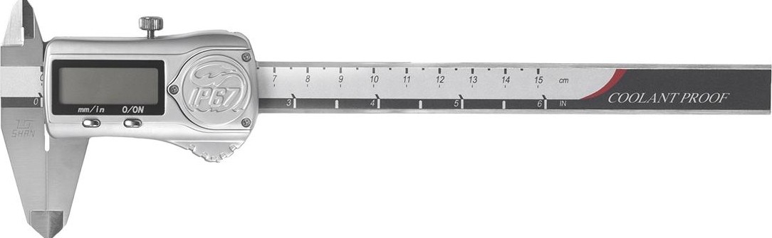 Штангенциркуль ШЦЦ-1-150 0.01 в/защищ. IP67 SHAN SHAN