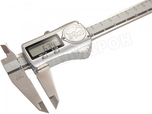 Штангенциркуль ШЦЦ-1-200 0.01 в/защищ. IP67 SHAN SHAN