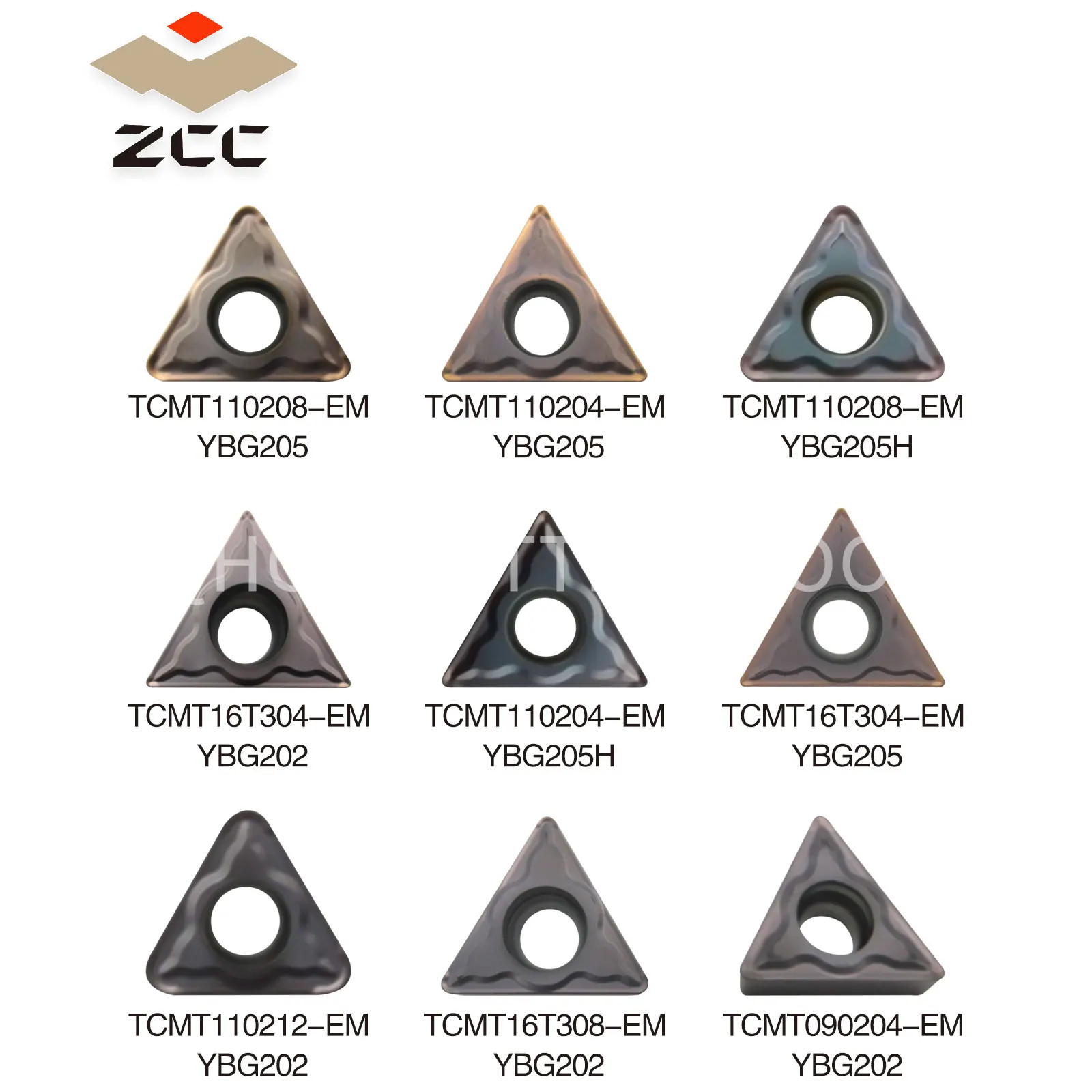 TCMT16T304-EM YBM153 ZCCCT
