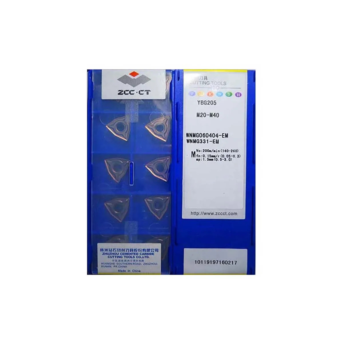 TNMG160408-DM YBM151 ZCCCT