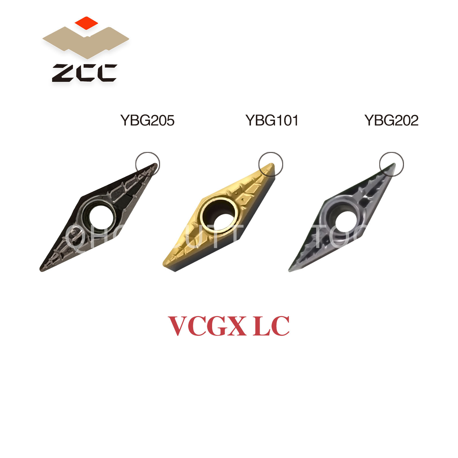 TNMG160412-EG YBG205 ZCCCT