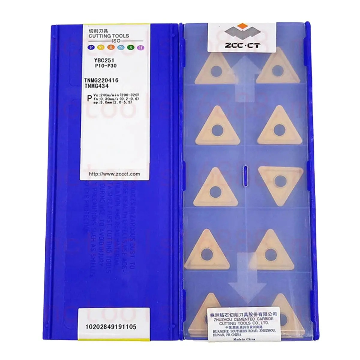 TNMG220416-DR YBD152 ZCCCT