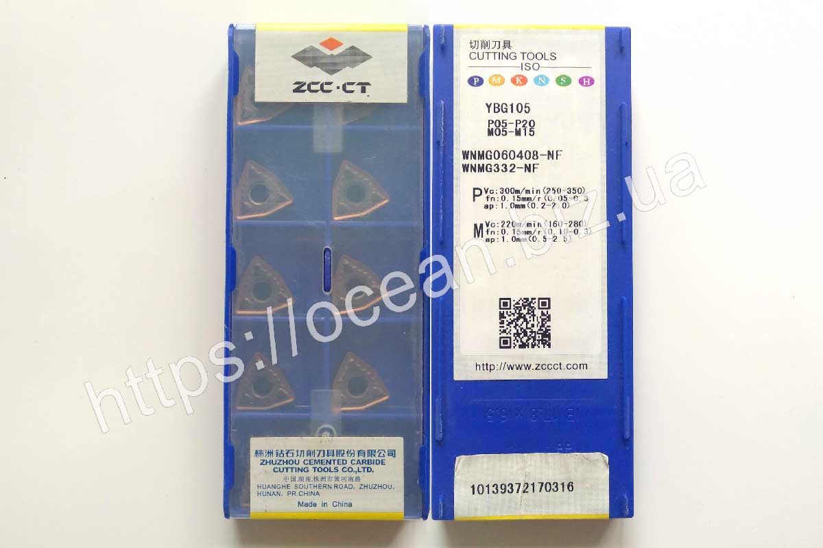 WNMG060408-NF YBG105 ZCCCT